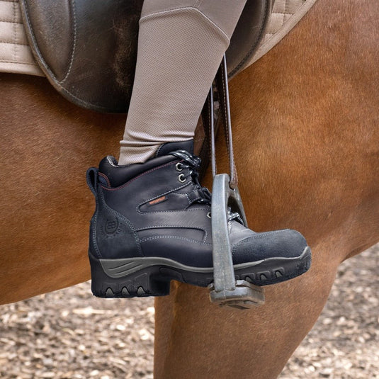 Blair Storm Waterproof Jodhpur Boots - Blue - Ashurst Equestrian & Country