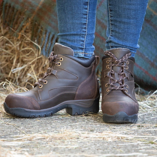 Blair Storm Waterproof Jodhpur Boots - Brown - Ashurst Equestrian & Country