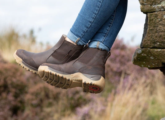 Ottawa Storm Waterproof Short Boots - Brown - Ashurst Equestrian & Country