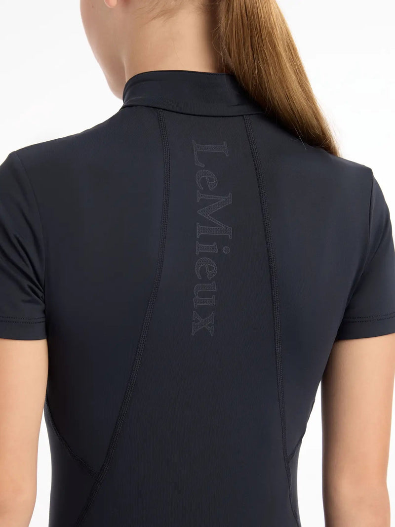 Load image into Gallery viewer, Young Rider Short Sleeve Base Layer Indigo - Ashurst Equestrian & Country