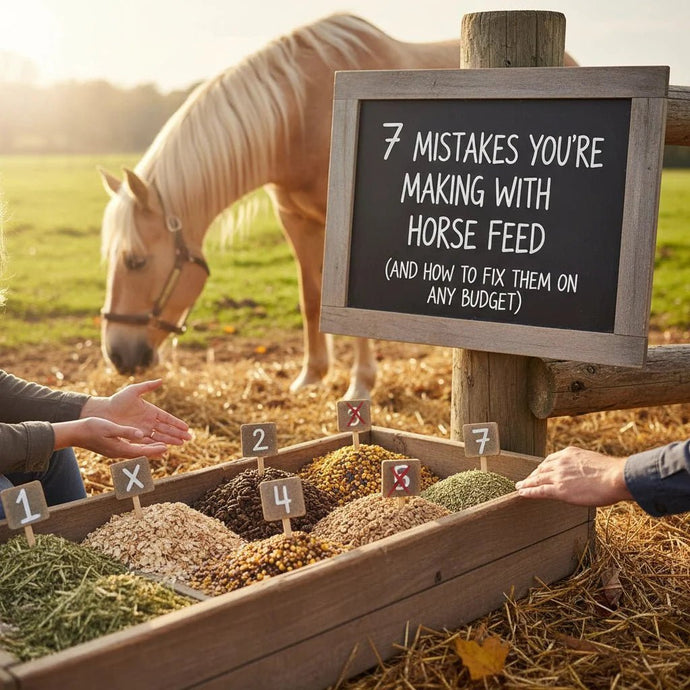 7 Mistakes You are Making with Horse Feed (and How to Fix Them on Any Budget)