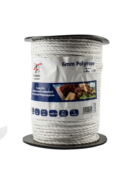 Fenceman Polyrope 6mm 200m