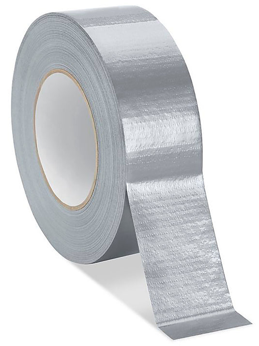 Heavy Duty Cloth Repair Tape Silver 75mm x 50m