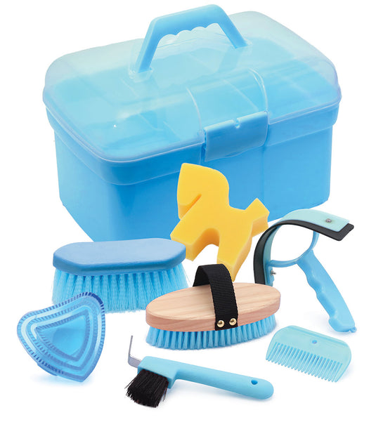 Equi-Sential Starter Grooming Box Blue