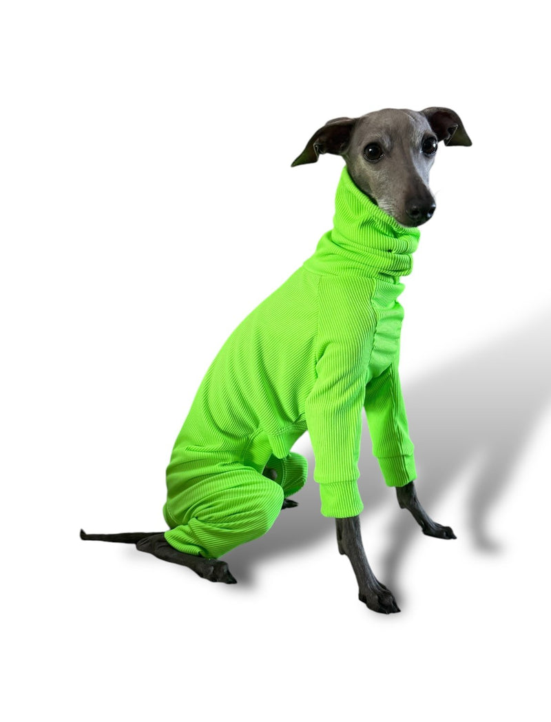 Load image into Gallery viewer, Ribbed Jersey - Hi-Visibility Yellow

