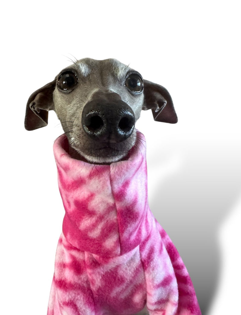 Load image into Gallery viewer, Fleece Jumper - Pink Tie Dye
