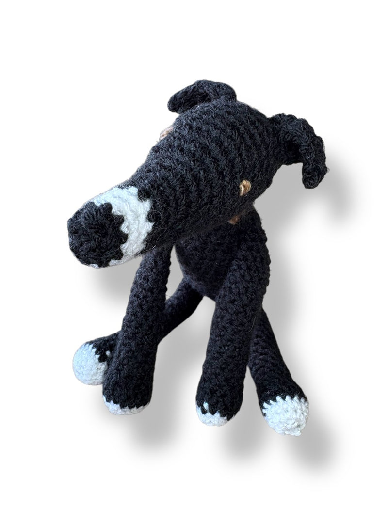 Load image into Gallery viewer, Crochet Hound - Black
