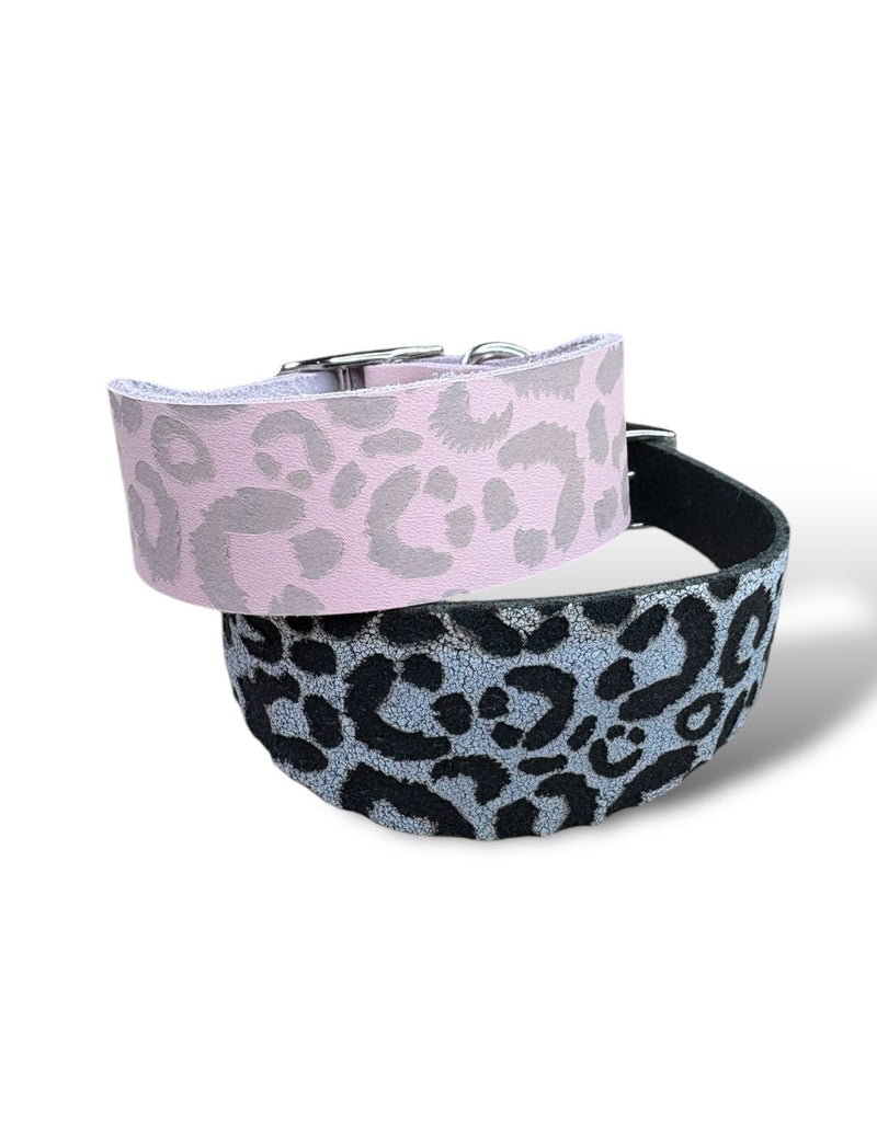 Load image into Gallery viewer, Leather Collar - Leopard

