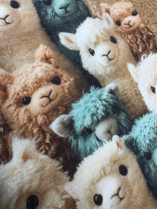Jersey Vest - Llamas