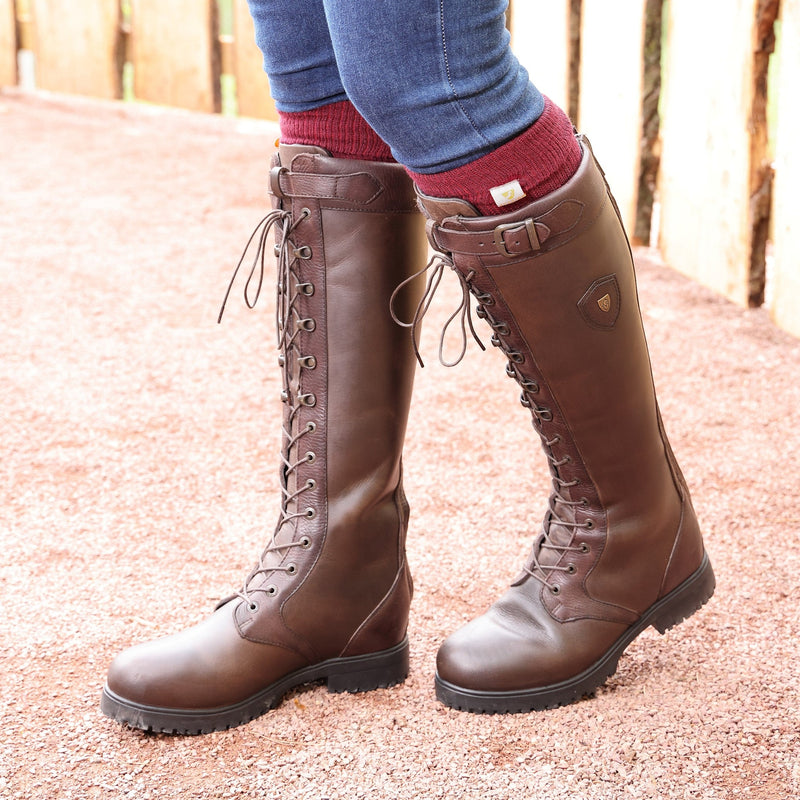 Load image into Gallery viewer, Moretta Teramo Lace Country Boots
