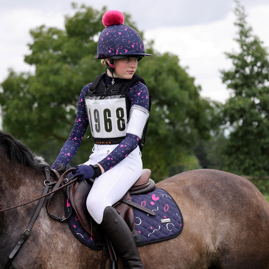 Aubrion Hyde Park Hat Cover - Young Rider