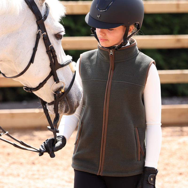 Load image into Gallery viewer, Aubrion Core Fleece Gilet - Young Rider
