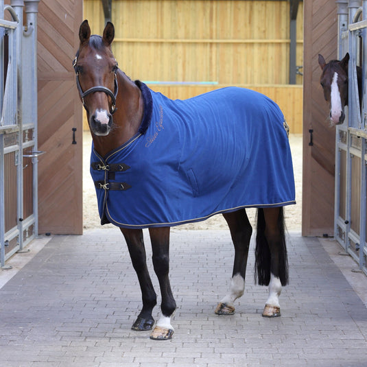 10641 - Shires Deluxe Fleece Show Rug - Ashurst Equestrian & Country