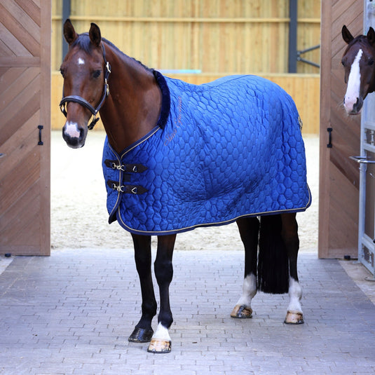 10642 - Shires Deluxe Quilted Show Rug - Ashurst Equestrian & Country