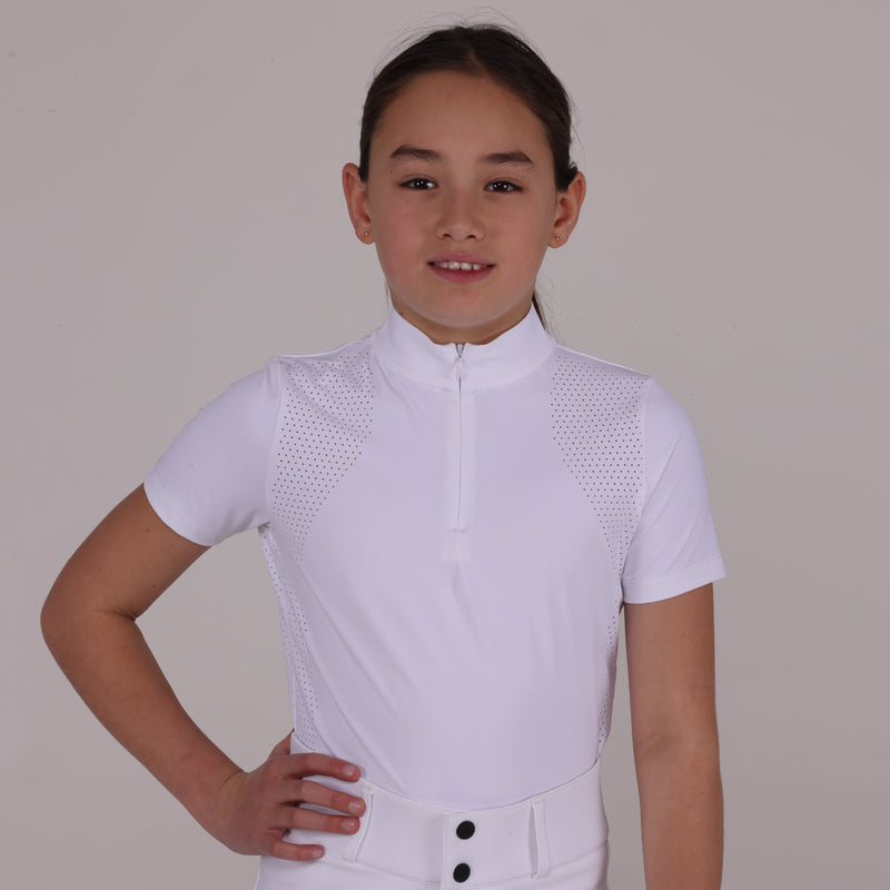 Load image into Gallery viewer, Aubrion Optima QX Show Shirt - Young Rider
