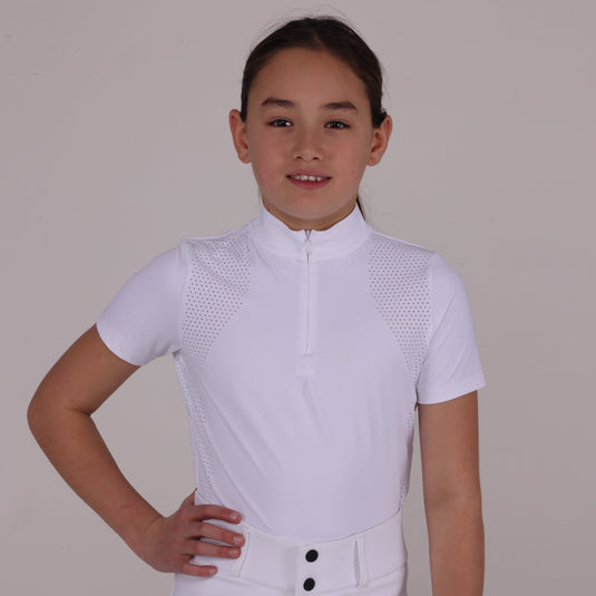 Aubrion Optima QX Show Shirt - Young Rider