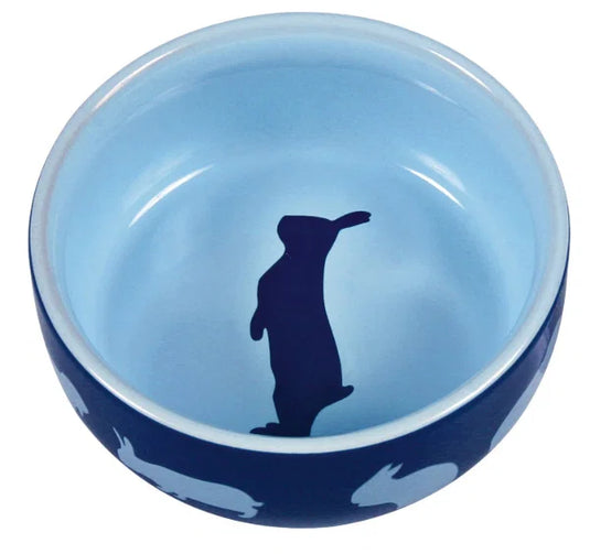 Trixie Ceramic Rabbit Bowl 250ml 11cm