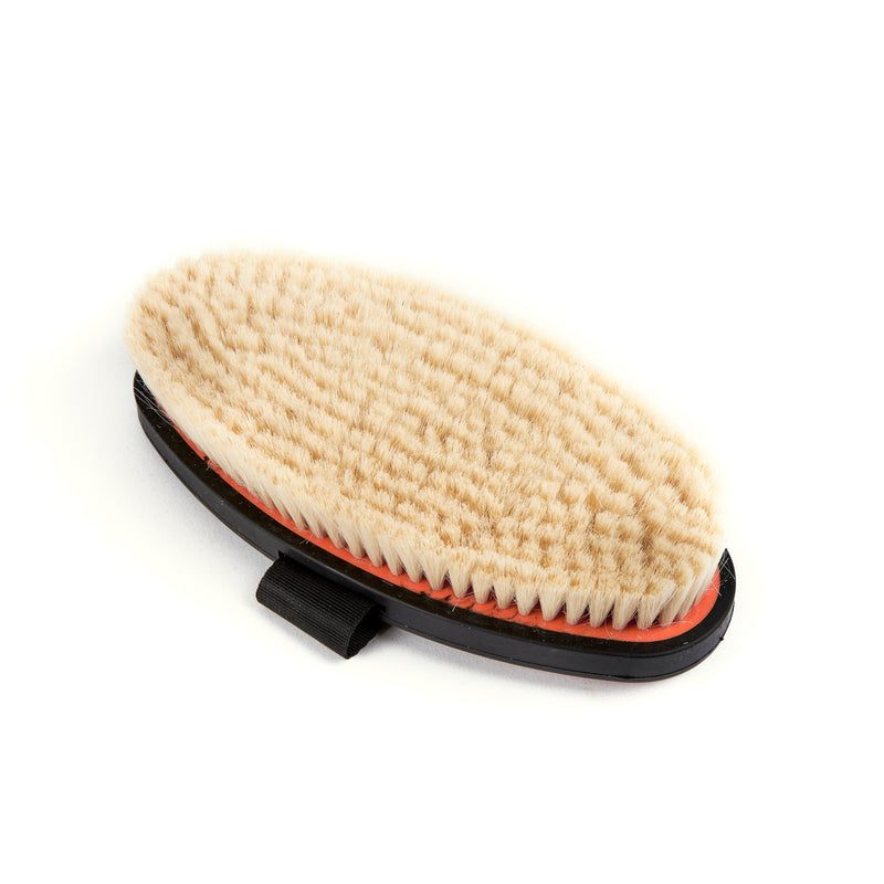 Load image into Gallery viewer, EZI-GROOM Grip Body Brush with Goat Hair
