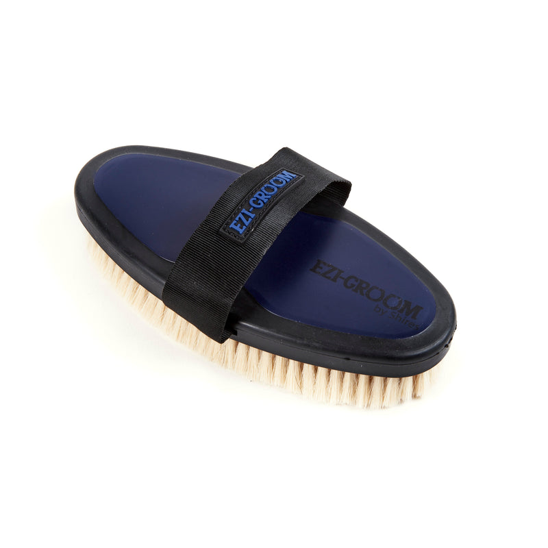 Load image into Gallery viewer, EZI-GROOM Grip Body Brush with Goat Hair
