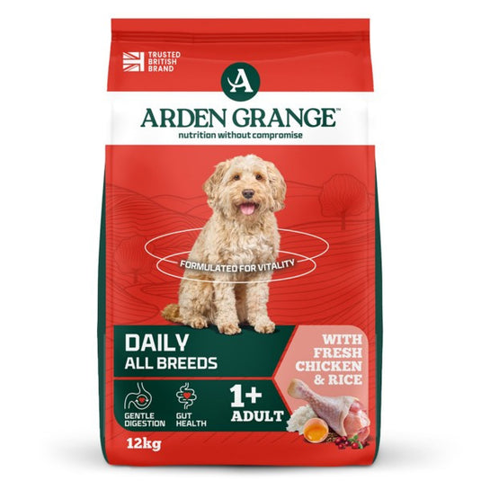 Arden Grange Adult Chicken & Rice 12kg