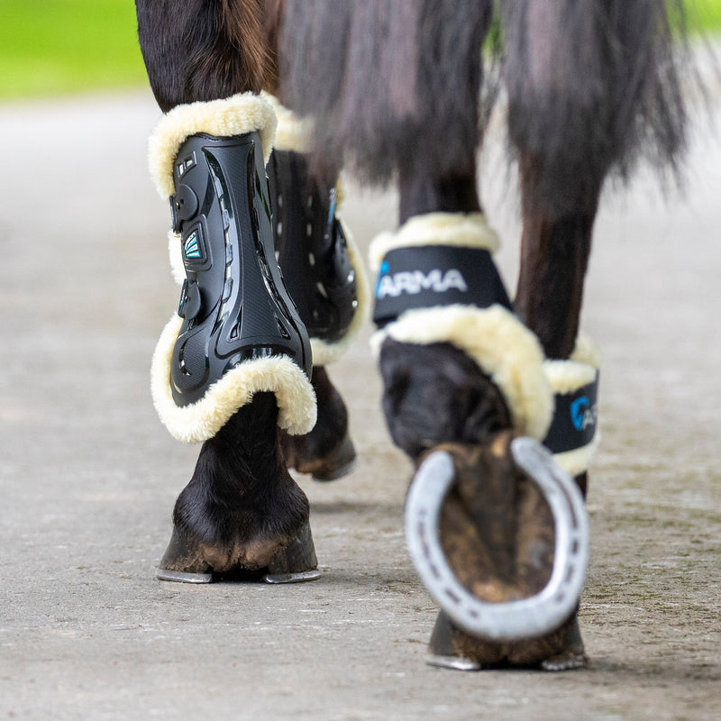 Load image into Gallery viewer, ARMA Carbon SupaFleece Fetlock Boots
