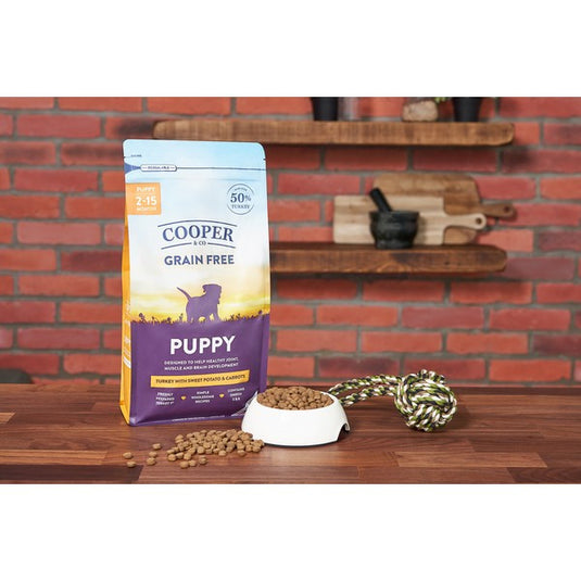 Cooper & Co Puppy Turkey with Sweet Potato and Carrots 1.5kg