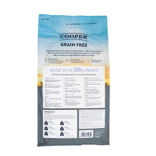 Load image into Gallery viewer, Cooper &amp; Co Senior Trout with Sweet Potato and Seaweed 10kg
