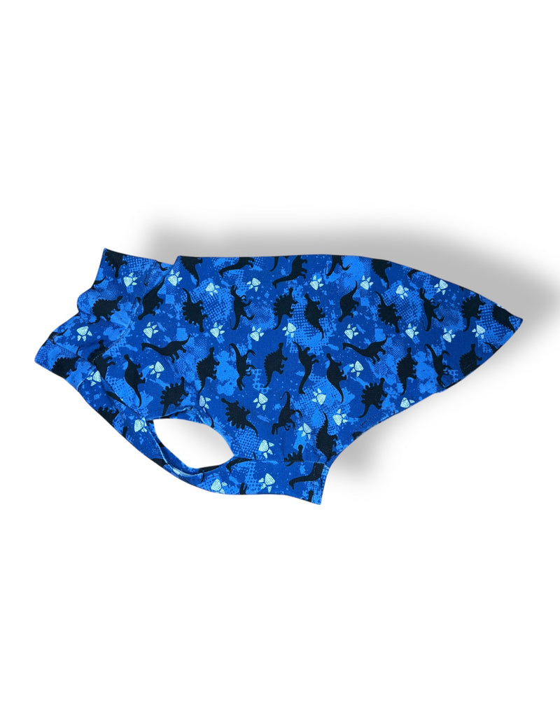 Load image into Gallery viewer, Jersey Vest - Blue Dinos
