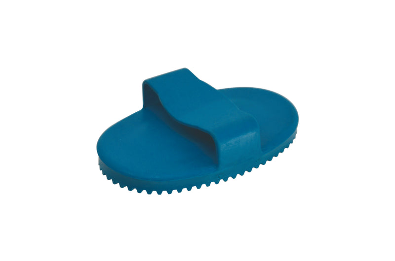 Load image into Gallery viewer, Lincoln Rubber Curry Comb - Teal - Small
