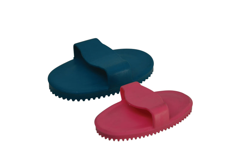 Load image into Gallery viewer, Lincoln Rubber Curry Comb - Teal - Small Teal / Small
