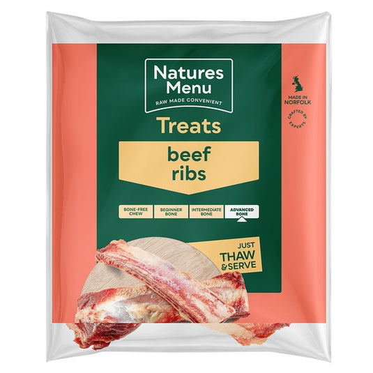 Natures Menu Frozen Raw Chews Beef Marrowbone