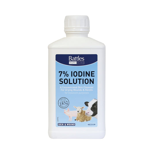 Battles 7% Strong Iodine Solution - 500ml 500ml