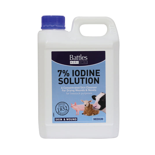 Battles 7% Strong Iodine Solution - 2 litre 2 litre