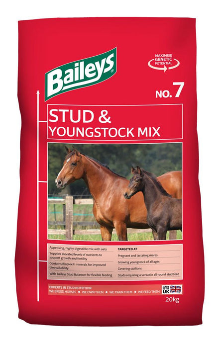 Baileys No.7 Stud & Youngstock Mix 20kg