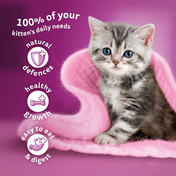 Load image into Gallery viewer, WHISKAS Kitten 2-12 Months Mixed Menu in Jelly 12 x 85g
