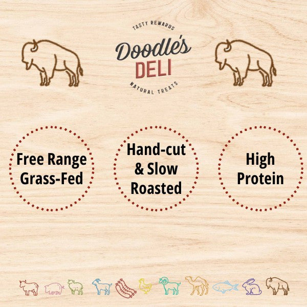 Load image into Gallery viewer, Doodles Deli Water Buffalo Bully Tail with Steak 15cm - Single
