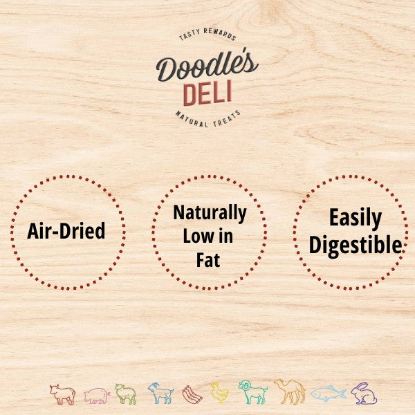 Load image into Gallery viewer, Doodles Deli Water Buffalo Bully Tail with Steak 15cm - Single
