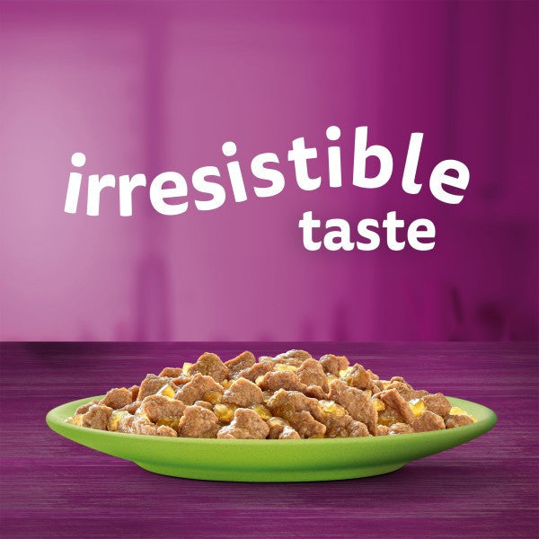 Load image into Gallery viewer, WHISKAS 1+ Mixed Menu in Jelly Cat Pouches 40 x 85g
