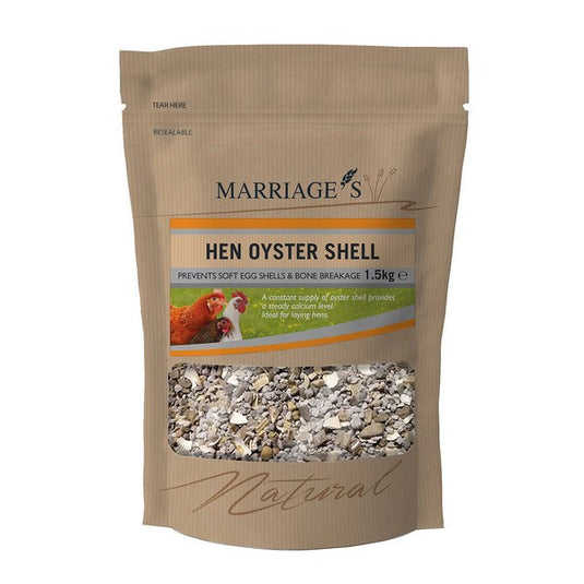 Marriages Hen Oyster Shell 1.5kg