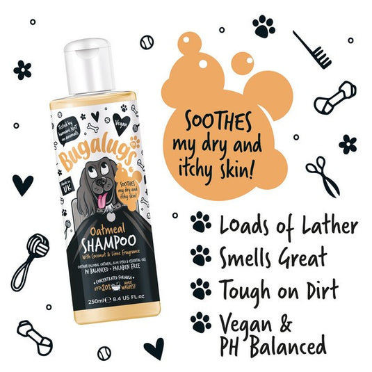 Bugalugs Oatmeal Shampoo 250ml