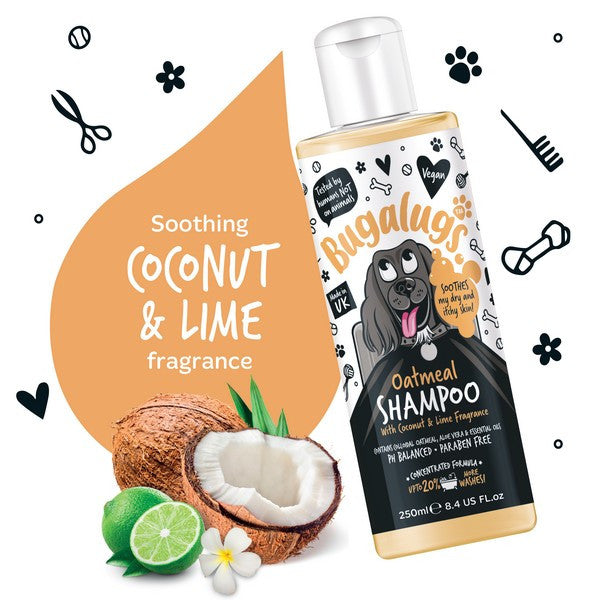 Load image into Gallery viewer, Bugalugs Oatmeal Shampoo 250ml
