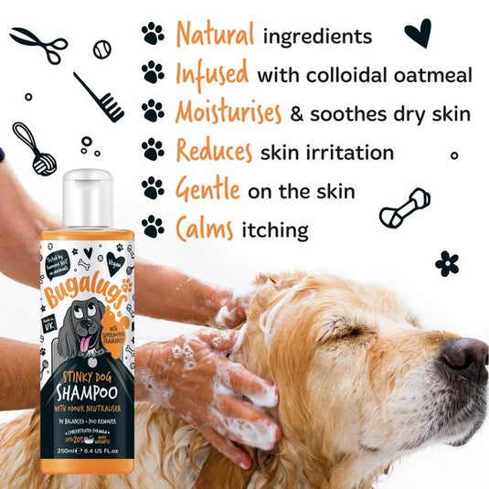 Bugalugs Stinky Dog Shmpoo 250ml
