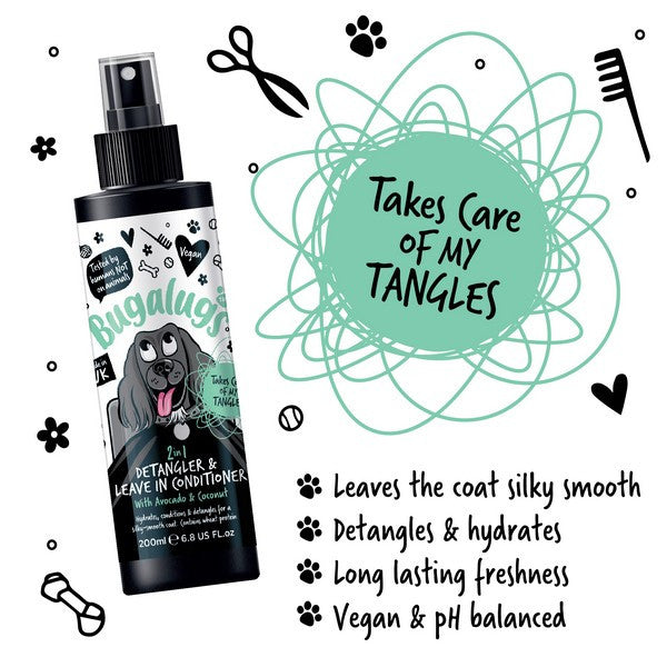 Load image into Gallery viewer, Bugalugs Tangle Tame Detangling Spray 200ml
