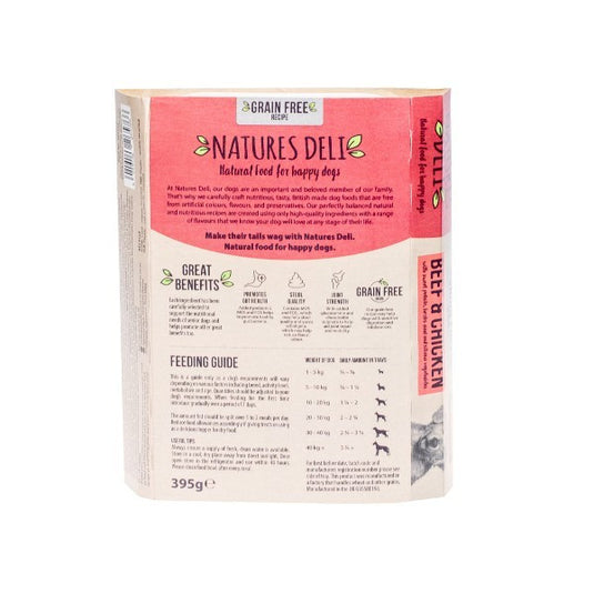 Natures Deli GF Senior Chicken 395g