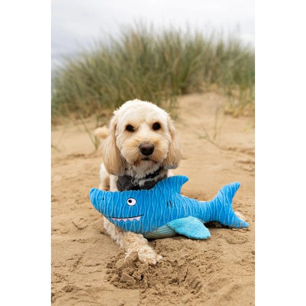 Load image into Gallery viewer, Animal Instincts Sustainables Sea Life Crumpled Shark
