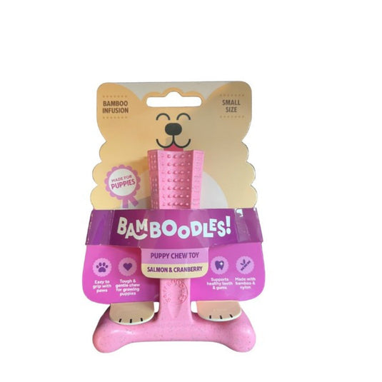 Bamboodles Puppy Salmon & Cranberry Small