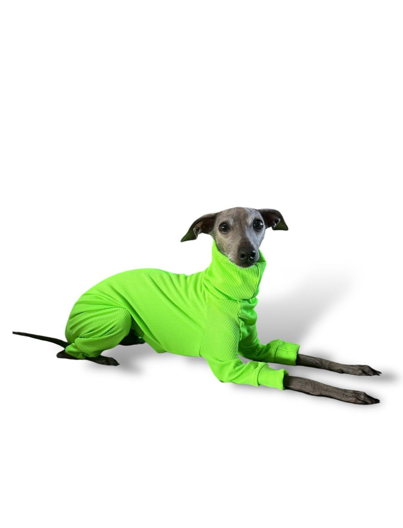 Load image into Gallery viewer, Ribbed Jersey - Hi-Visibility Yellow
