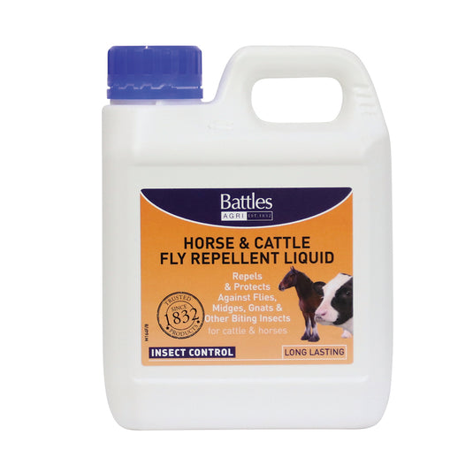 Battles Horse & Cattle Fly Repellent Liquid - 1 litre 1 litre