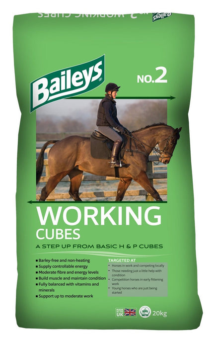 Baileys No.2 Working Horse & Pony Cubes 20kg