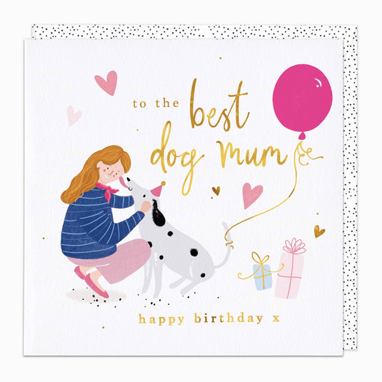 H363 - Dog Mum Birthday Card